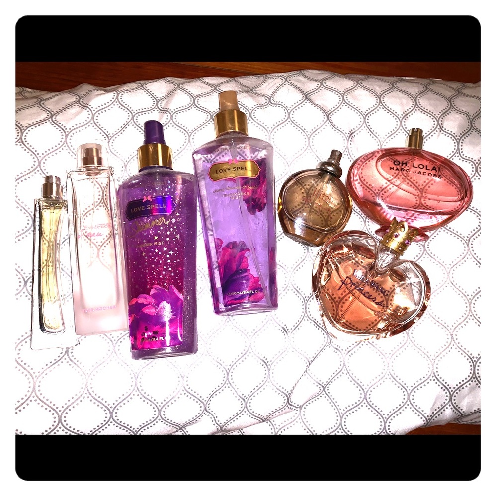 Lot of perfumes